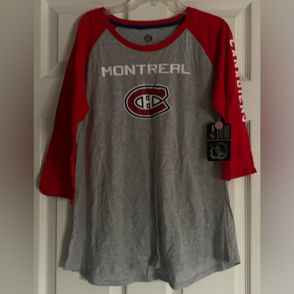 NWT Montreal Canadiens NHL size Large 40%Polyester 60%Cotton - Picture 1 of 1